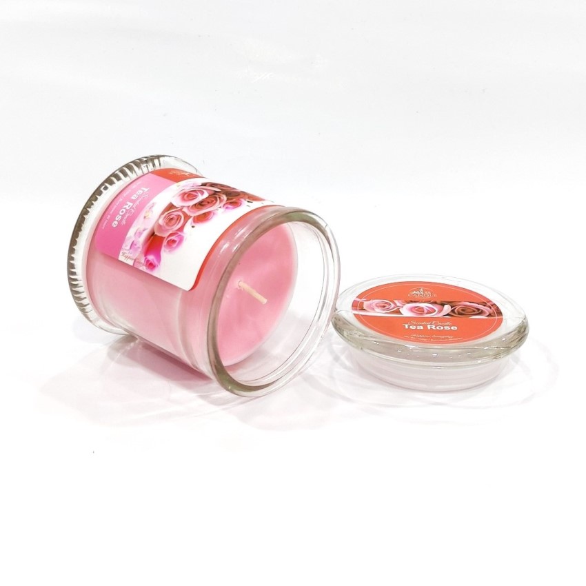 Hũ Nến Thơm Miss Candle FTRAMART NQM3414 - Hương hoa hồng 230g