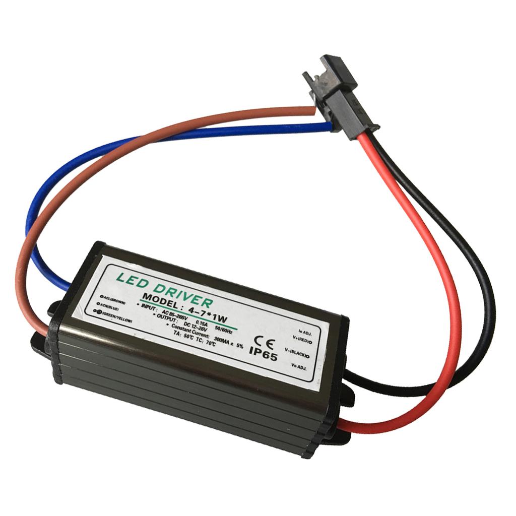 AC85-265V 4-7W Waterproof Downlight LED Power Supply Light Drive Constant Pressure Switch DRIVER Power Supply Outdoor LED Transformer