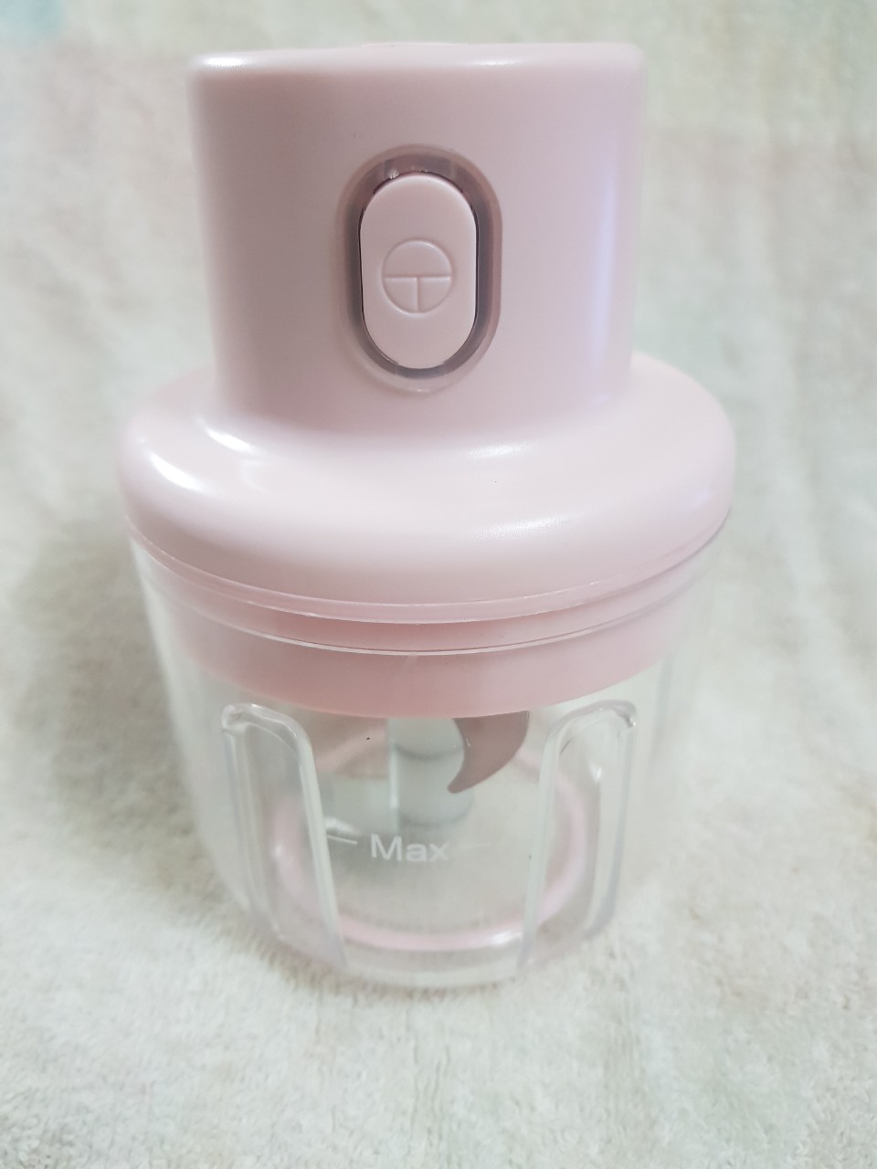 Máy xay tỏi ớt cầm tay mini, máy xay tỏi ớt bằng điện, dụng cụ xay tỏi ớt bằng tay tiện dụng cho nhà bếp - Hàng chính hãng