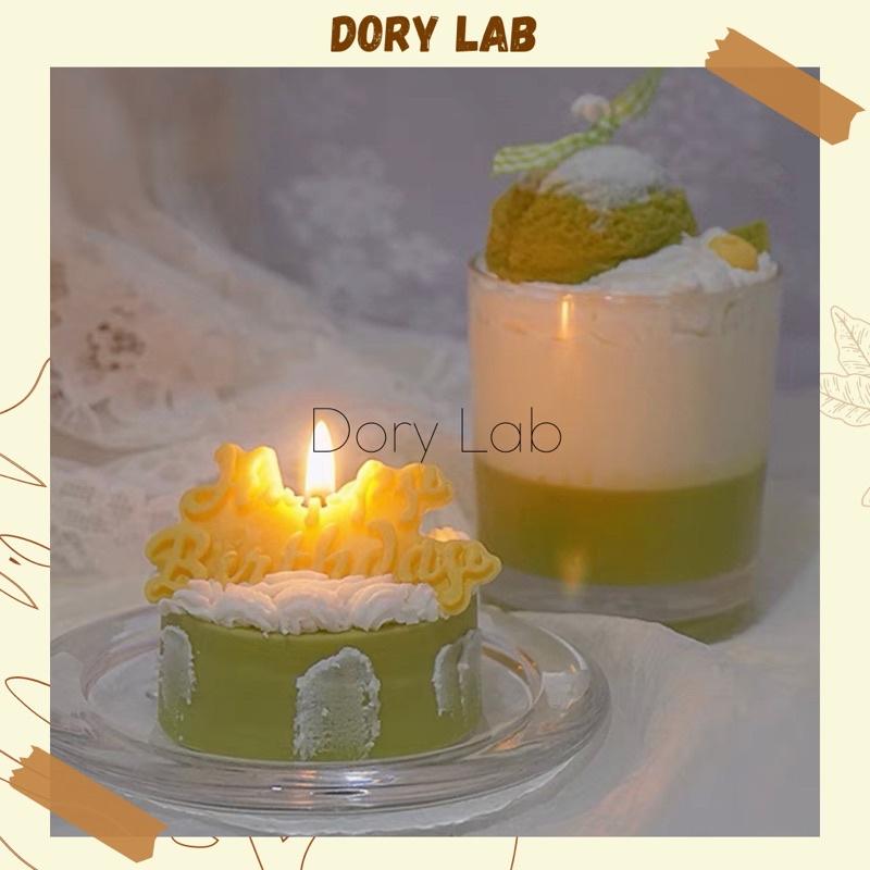 Nến Thơm Ly Kem Bơ Handmade Không Khói, Quà Tặng Ý Nghĩa - Dory lab