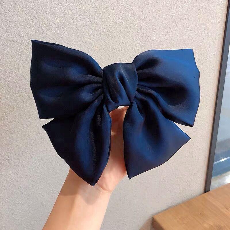Kẹp Tóc Nơ Lớn Kiểu Hàn Quốc Cho Nữ