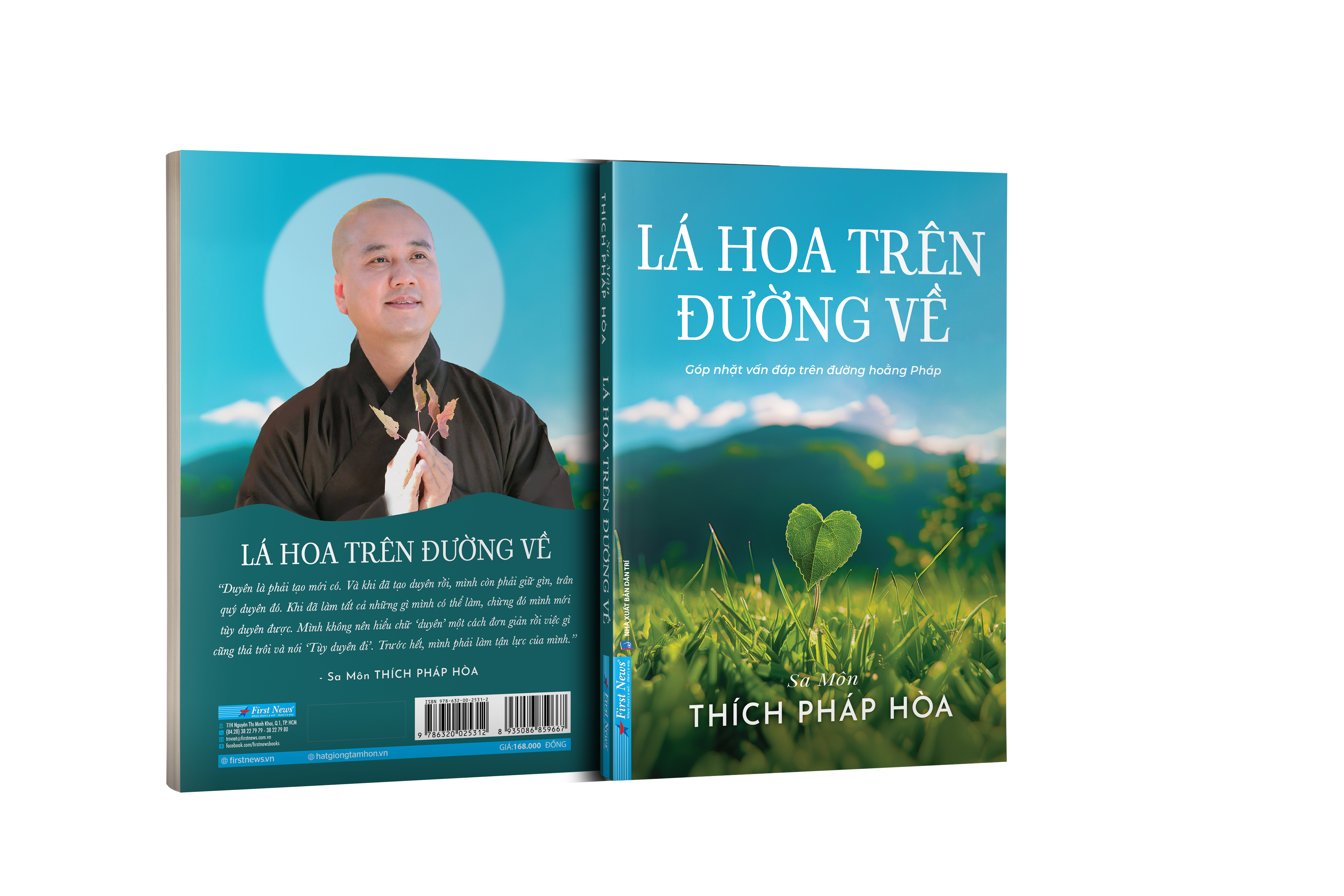 Sách Lá Hoa Trên Đường Về - Thích Pháp Hòa - First News