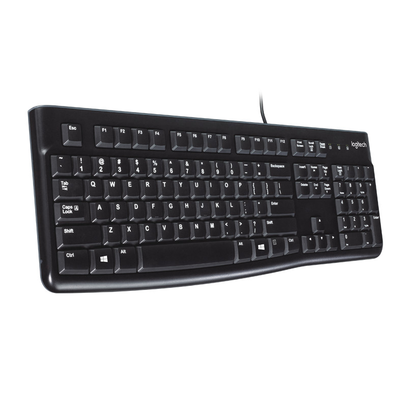 Bàn Phim Có Dây Logitech K120 - Hàng Chính Hãng