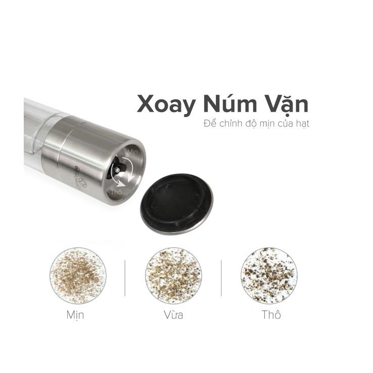 Máy xay tiêu cầm tay 2in1 inox 304 - AsiaMart