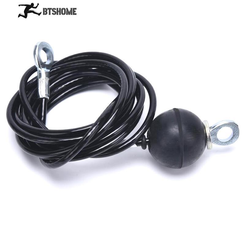 Mới 1,4m/1,8m/2m/2,5m/3M dây tập thể dục dây thép hạng nặng cho máy gia dụng cho máy cáp tập thể dục Phụ kiện ròng rọc φ 5 mm Color: Auburn