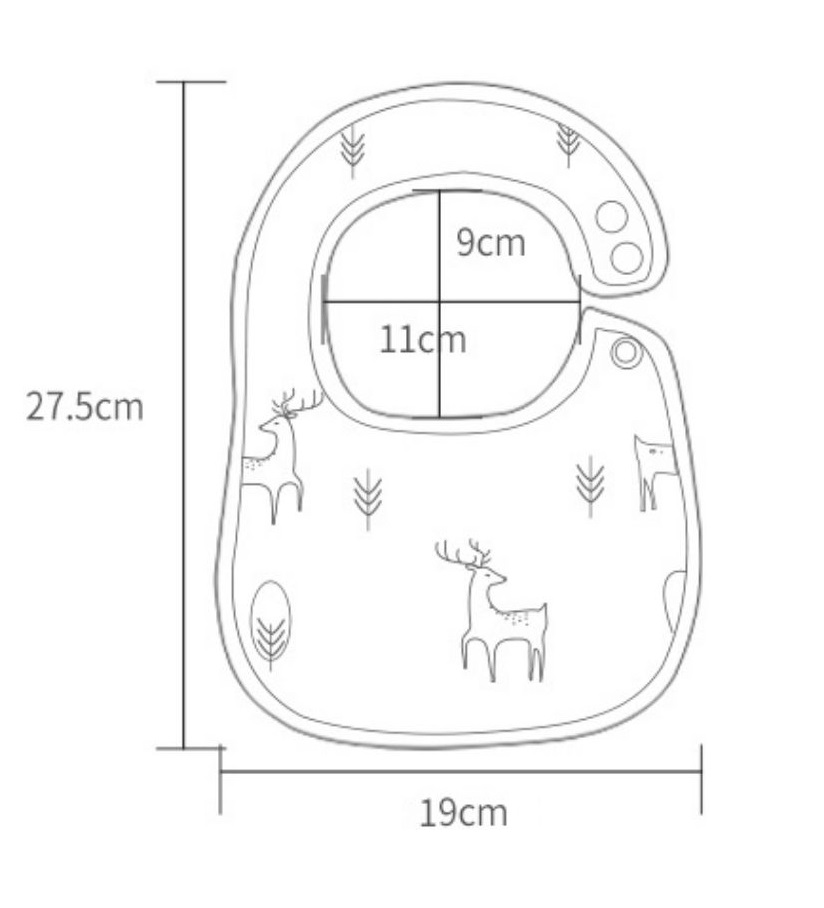 Yếm Bonny Vải Xô 6 Lớp Có Cúc Bấm Bên Vai Giúp Bé Thấm Rớt, Giữ Ấm Ngực