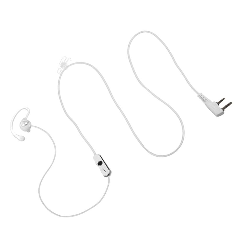 2Pin PTT Headset Walkie Talkie for Baofeng UV5R Wouxun Kenwood Puxing