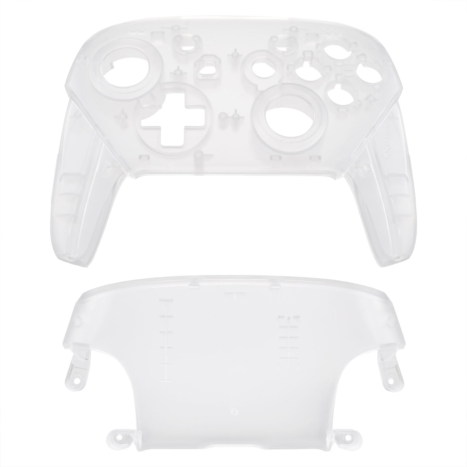 Vỏ hộp vỏ thay thế tấm mặt và tấm ốp lưng tùy chỉnh eXtremeRate cho Bộ điều khiển Nintendo Switch Pro Màu sắc: Xanh tím