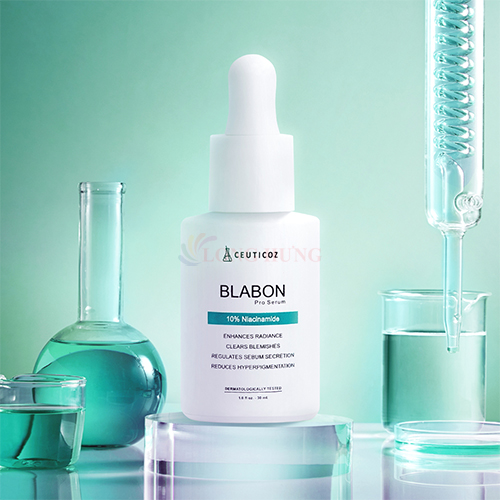 Serum dưỡng trắng chuyên dụng Emmié Ceuticoz Blabon 10% Niacinamide (9ml/30ml) - Hàng chính hãng