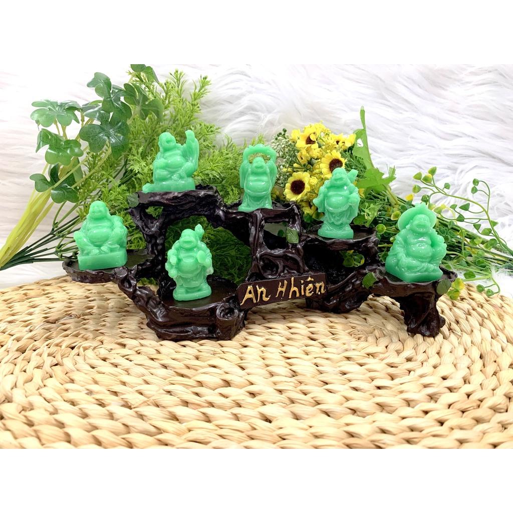Full Set 6 tượng Bồ Tát Di Lặc tọa đế An Nhiên
