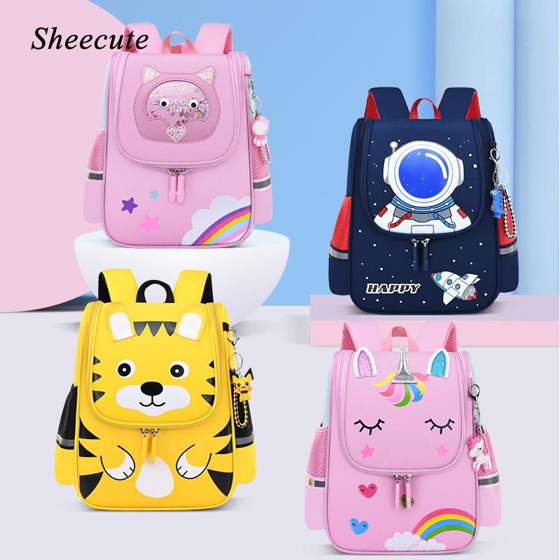 Hoạt Hình Dễ Thương Trẻ Em Học Túi In Hình Ba Lô Trẻ Em Đeo Vai Nhẹ Bé Trai Và Bé Gái Mẫu Giáo Schoolbag Sinh Đựng