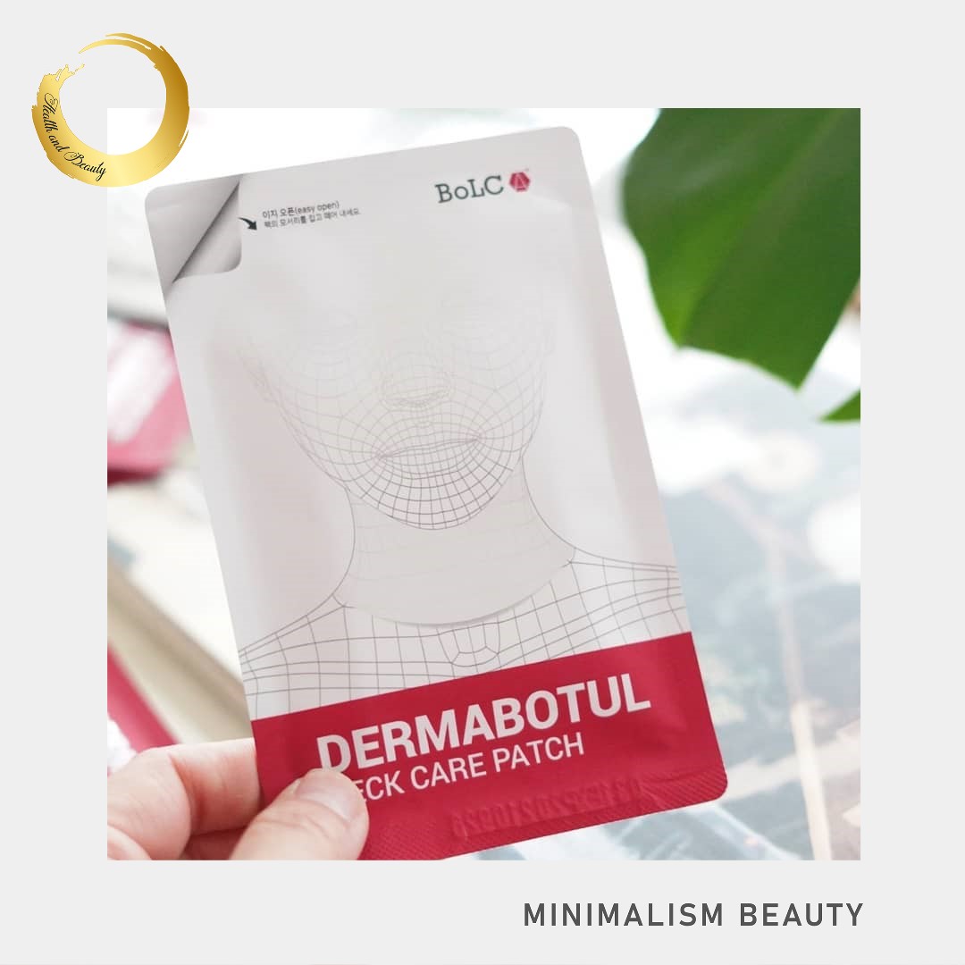 Siêu mặt nạ "tàng hình" Botox chăm sóc làn da vùng cổ Bolca Dermabotul Neck Care Patch