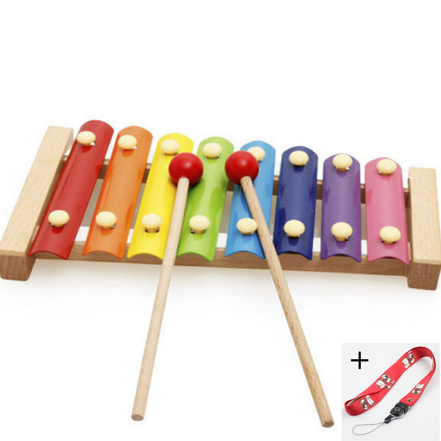 Đồ chơi đàn gỗ cho bé, an toàn với trẻ, làm từ kim loại phủ sơn cao cấp, âm thanh phát ra trong trẻo vui nhộn khơi dậy năng khiếu âm nhạc trong trẻ