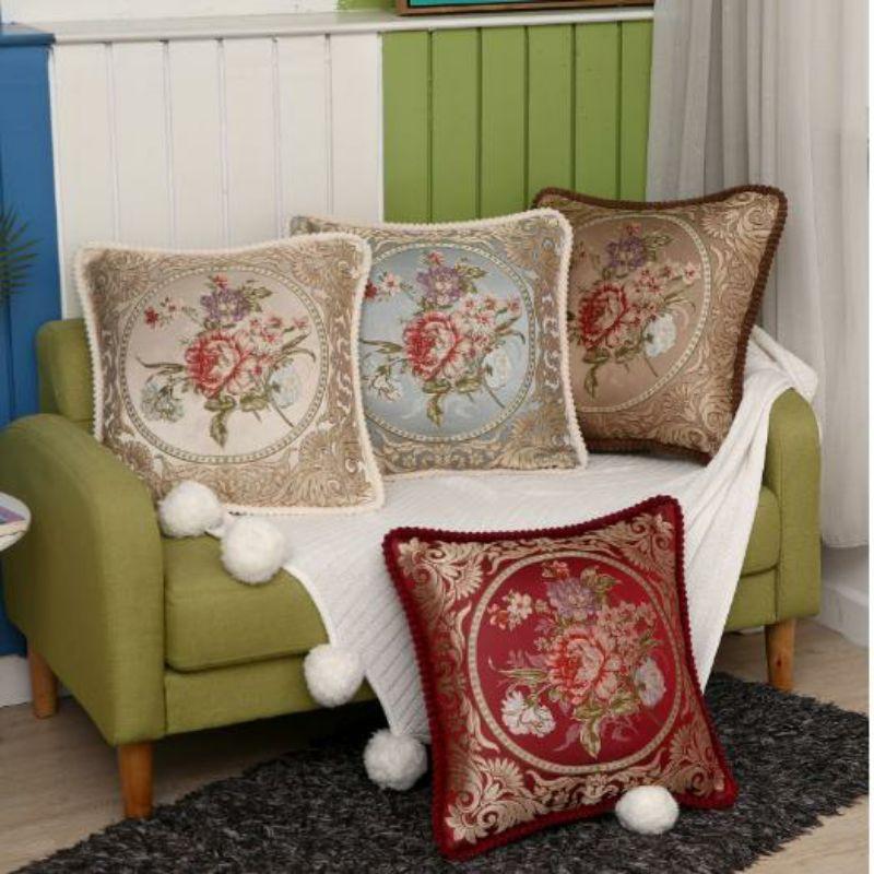 VỎ GỐi TỰA TÂY ÂU MẪU MỚI NHẤT KT 45*45cm