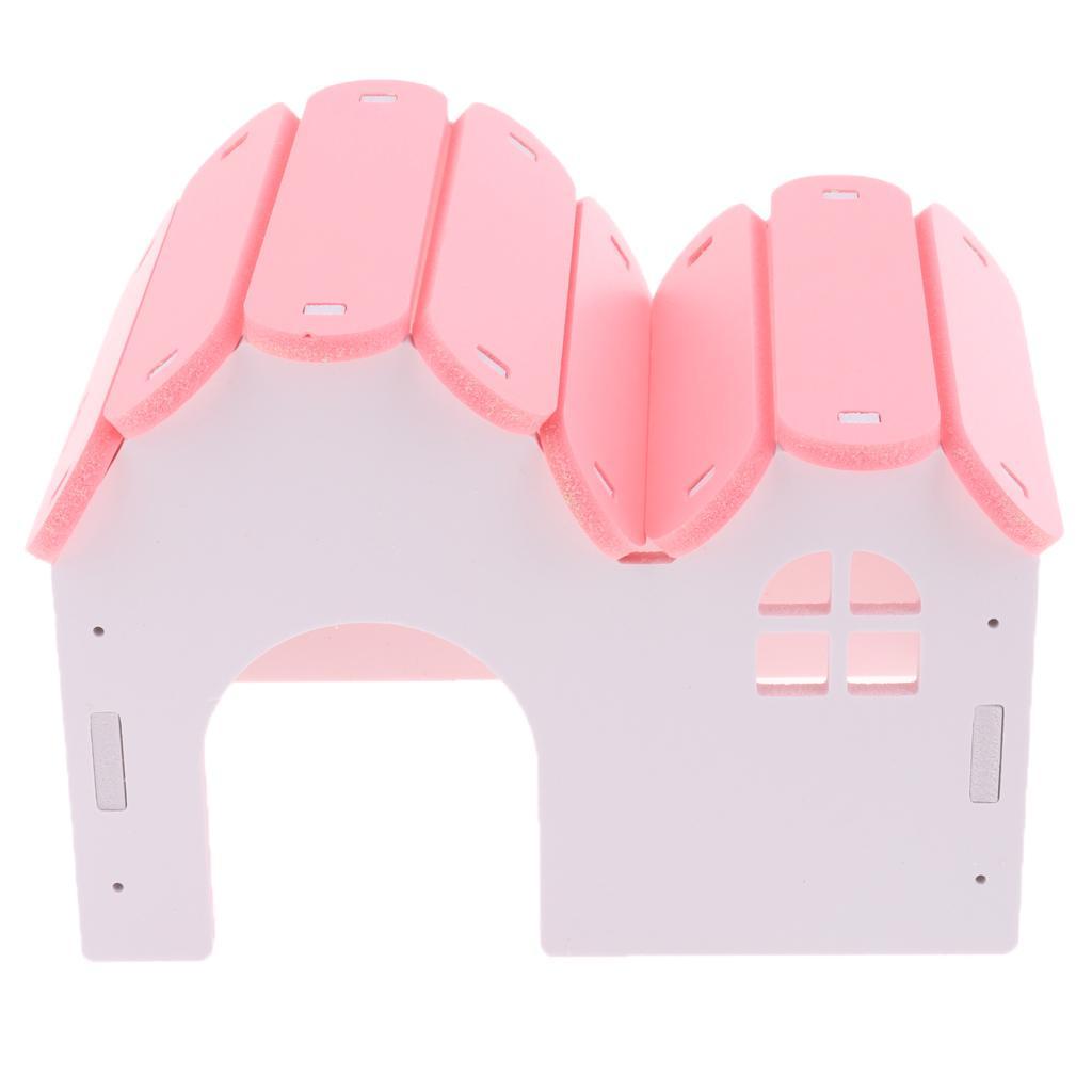 Rodents House, Wooden House, Hamster House, Guinea Pig House, 17 X 12 X 13
