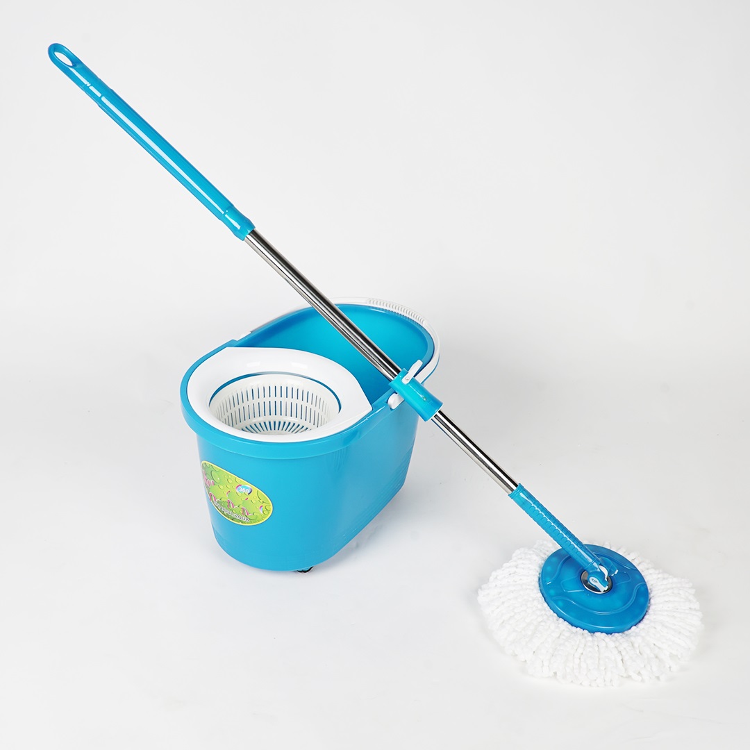 Bộ lau nhà đa năng 360 độ cây inox