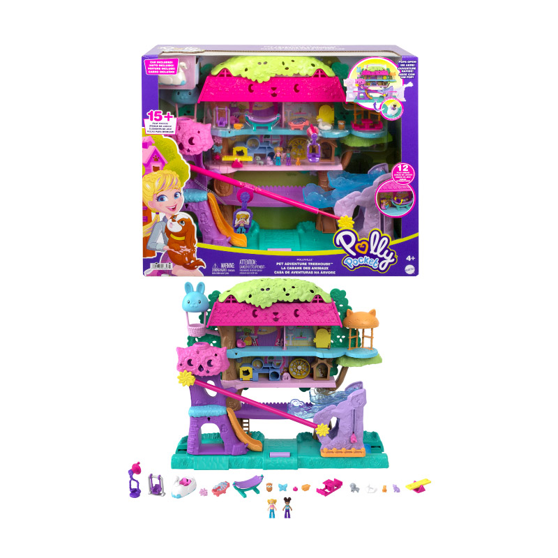 Đồ Chơi POLLY POCKET Polly Pocket Và Ngôi Nhà Trên Cây HHJ06