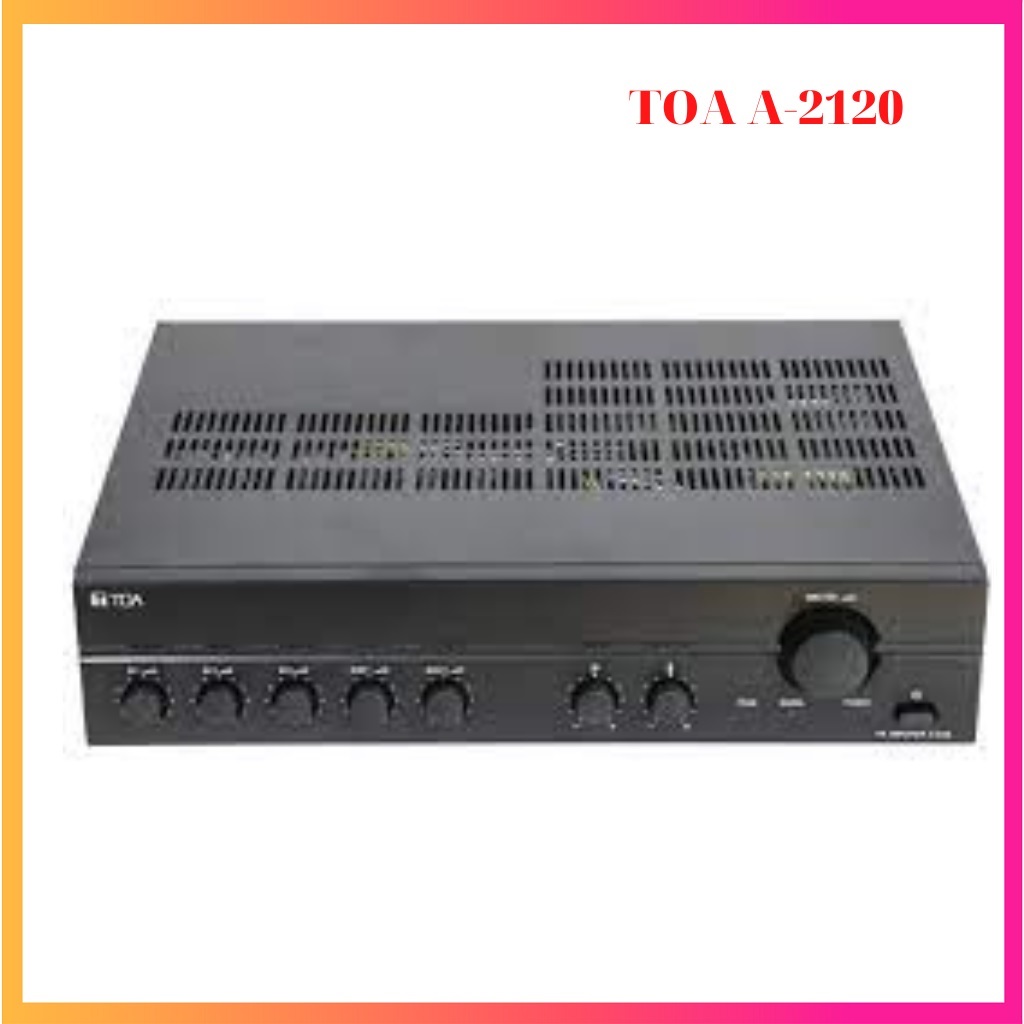 Amply Mixer 120W TOA A-2120 H - Hàng Chính Hãng