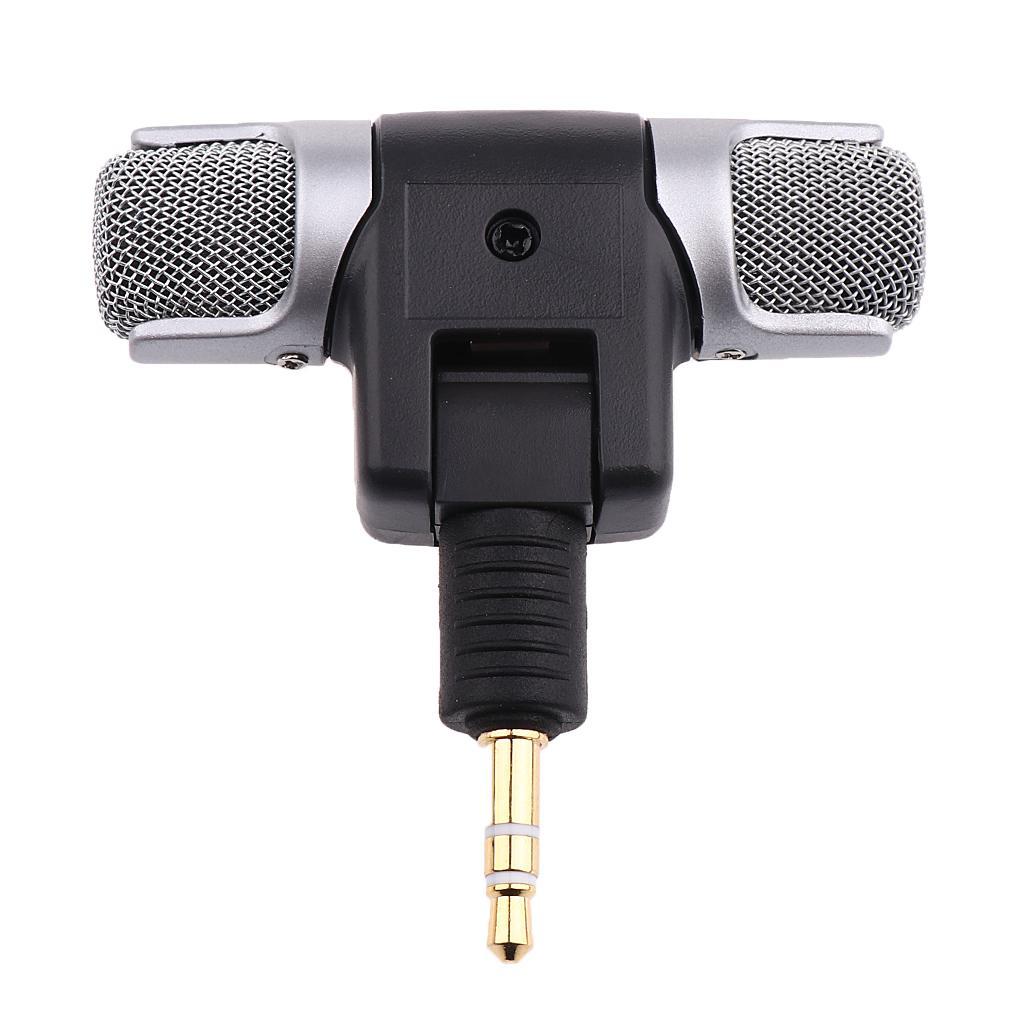 3.5mm Stereo Condenser Microphone + Mic Adapter + Tape for 3 3+ 4