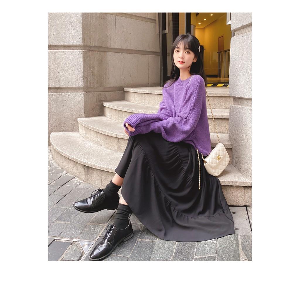 Chân váy Ulzzang Chân váy Vintage 3 tầng siêu đáng yêu RumHana
