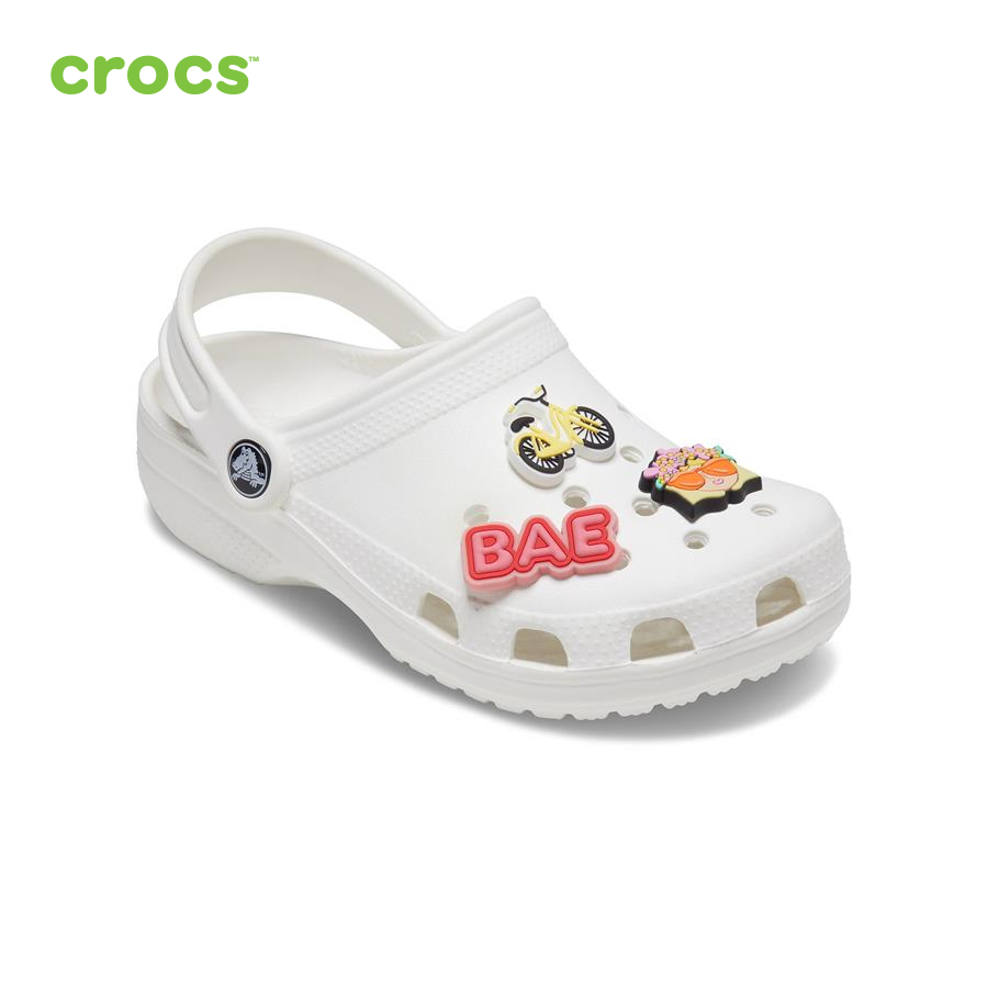 Sticker nhựa jibbitz unisex Crocs Beach Bae