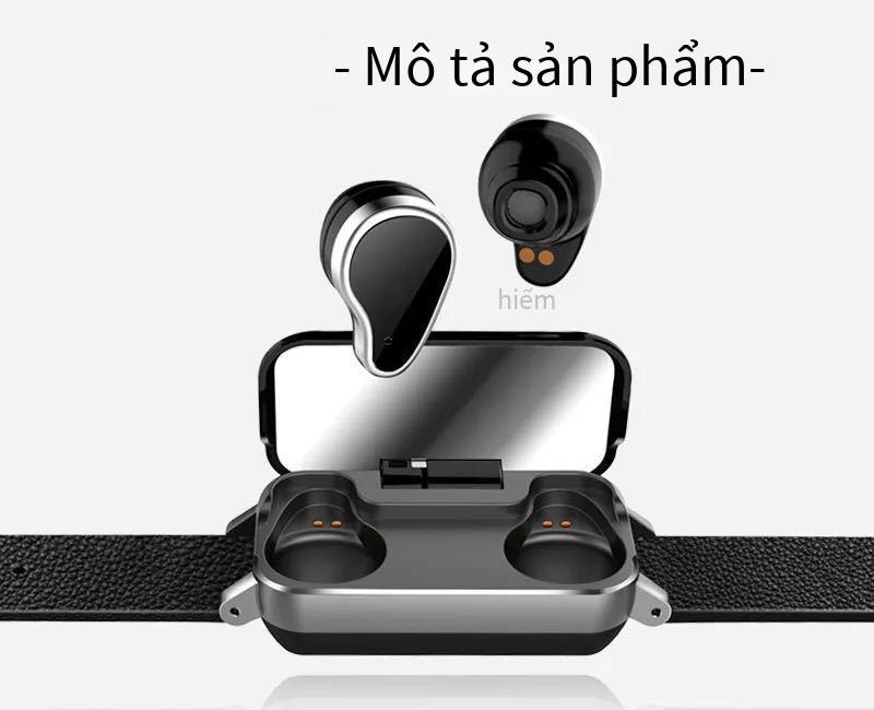 Giao hàng nhanh tai nghe bluetooth thông minh đồng hồ thể thao 2 trong 1 quà tặng cao cấp màn hình màu vòng tay đơn giản đồng hồ đo nhịp tim T89