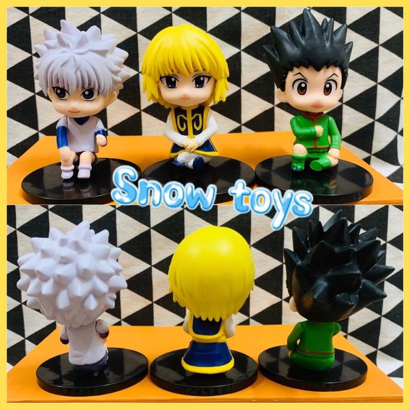 Mô Hình Thợ Săn Tí Hon nhân vật Chrollo Lucilfer , Gon Freecss , Kurapika , killua figure Hunter X Hunter