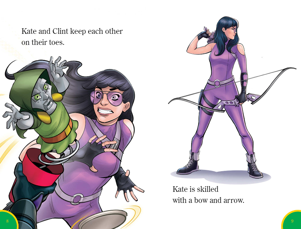 Hình ảnh World Of Reading Level 1: This Is Kate Bishop: Hawkeye