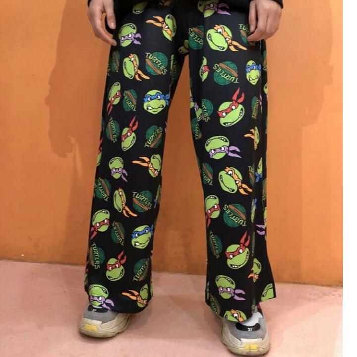 Quần dài hoạt hình cartoon Ninja Rùa unisex
