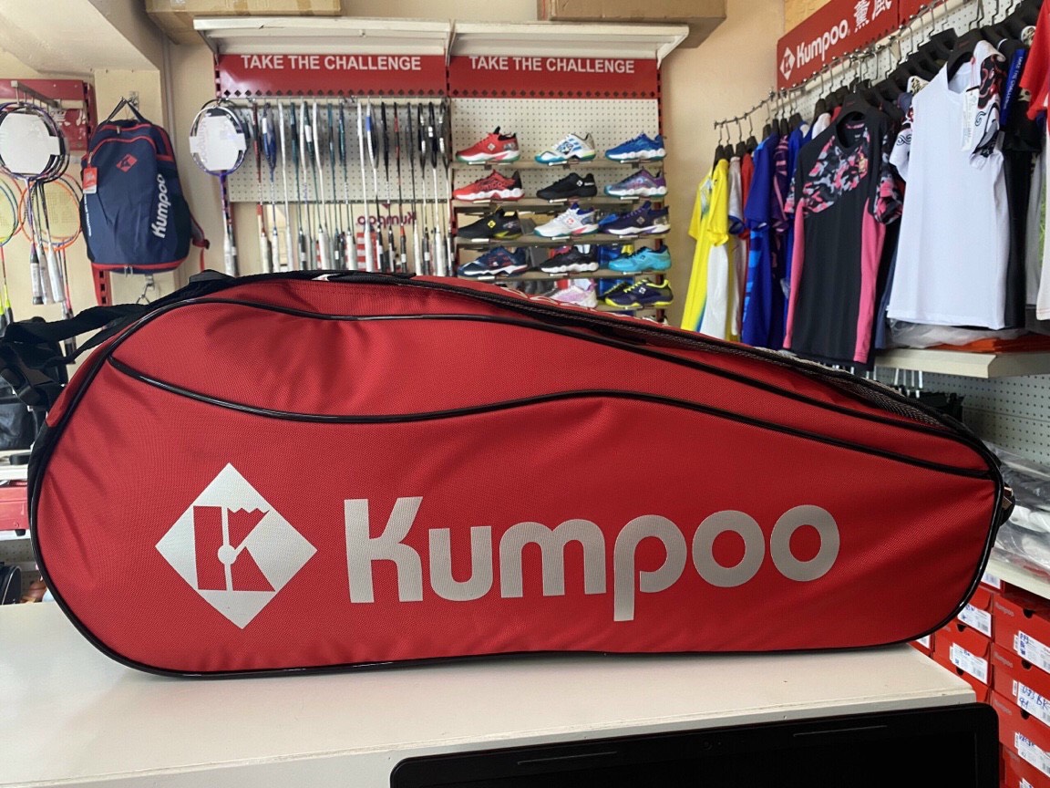 Bao vợt Kumpoo, túi thể thao đựng vợt cầu lông KGS-26S - hàng chuẩn công ty