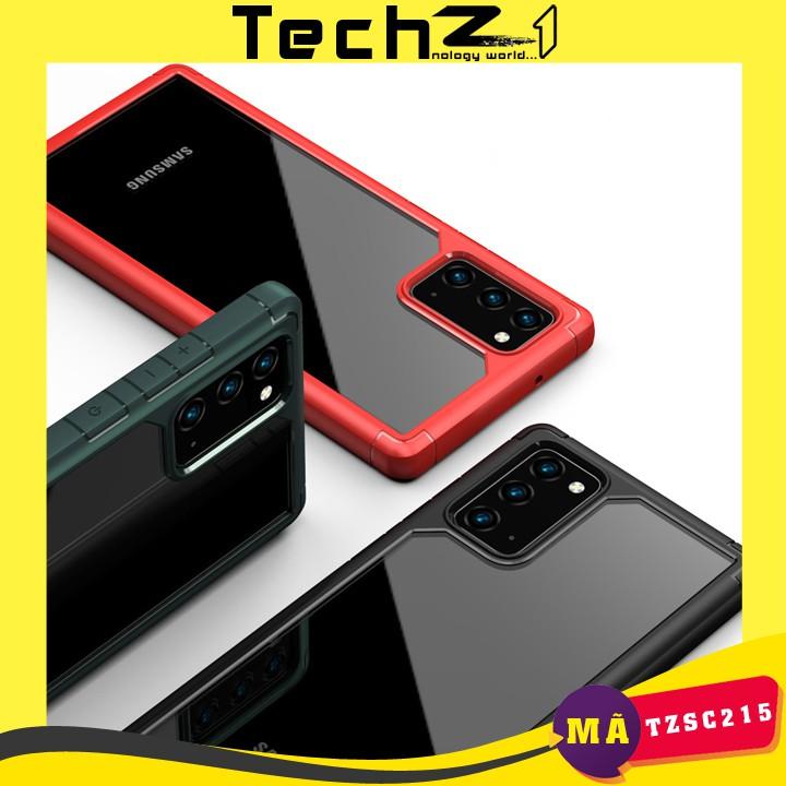 Ốp lưng cho Samsung Note 20, Note 20 Ultra TPU cao cấp lưng trong suốt - Mã TZSC215