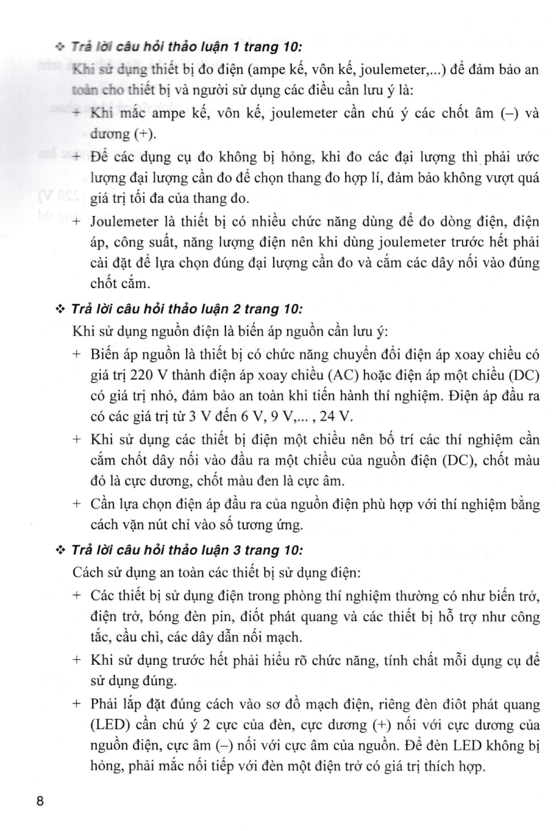 Hướng Dẫn Trả Lời Câu Hỏi Và Bài Tập Vật Lí 8 - Khoa Học Tự Nhiên _ HA