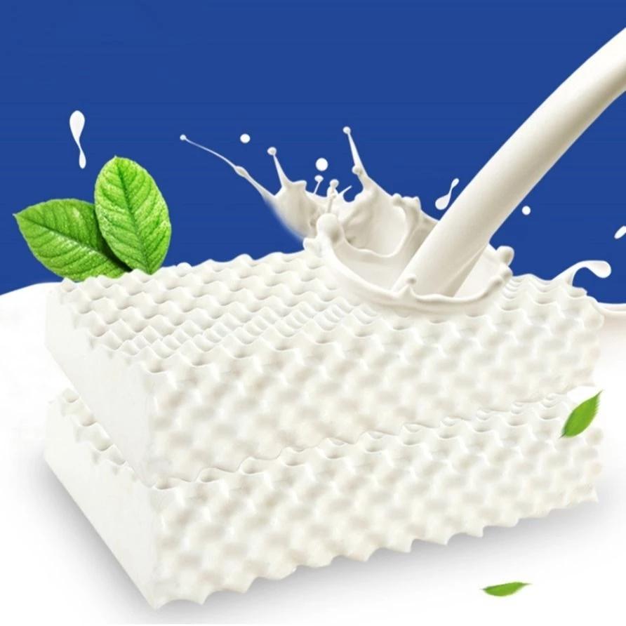 Gối Cao Su Non Gối Massage Cho Ngủ Chỉnh Hình Gối Kussens Oreiller Almohada Cổ Tử Cung Poduszkap Nhớ Gối