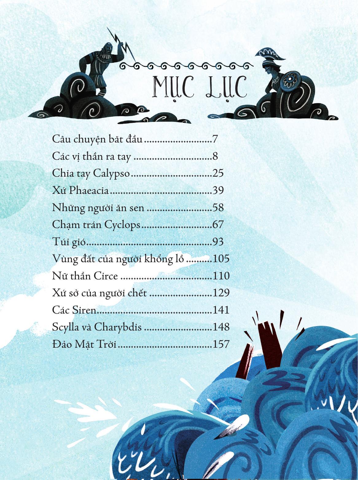 Sách - Illustrated Classics - Sử Thi Odyssey - Bìa Cứng