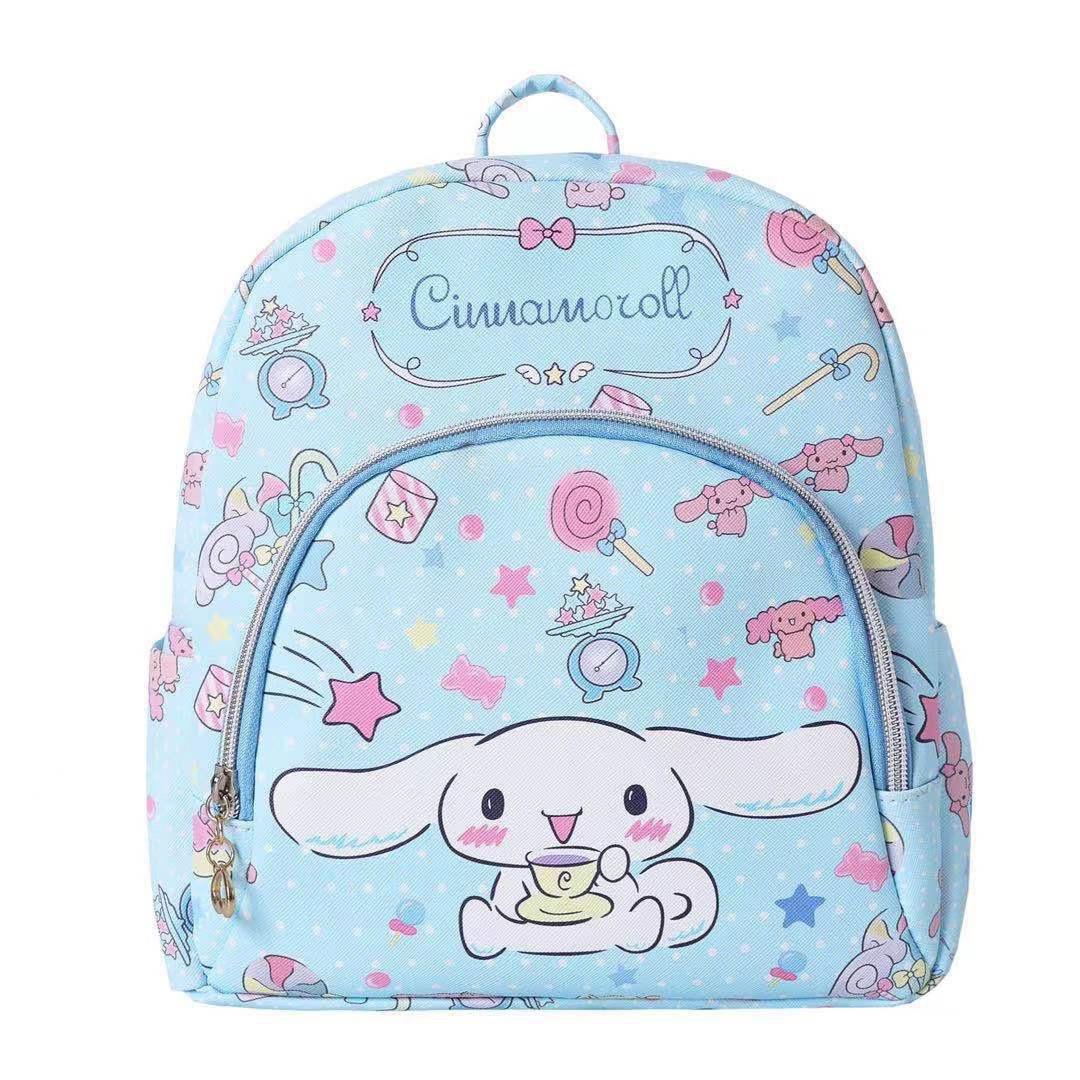 Sanrio Hello Kitty Ba Lô Trẻ Em Nhỏ Học Pu Thời Trang Túi Xách Dễ Thương Giai Điệu Các Bé Gái Mẫu Giáo Túi