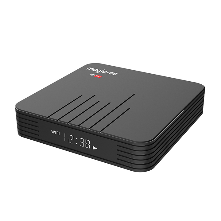 Android Tivi Box Magicsee N5 Max - Ram 4GB, Rom 32GB, Android 9.0 - Dual Wifi- New 2019 - Hàng Chính Hãng