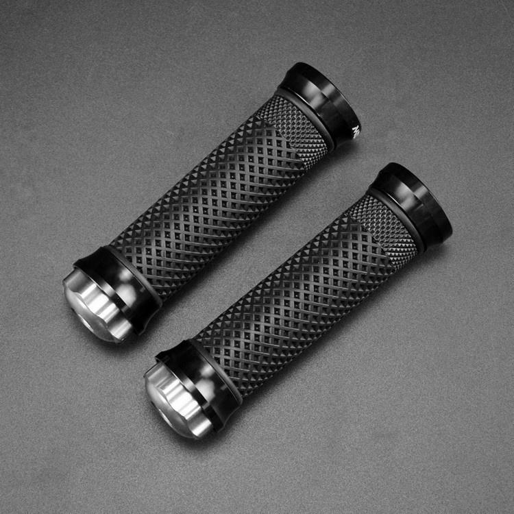 1 Cặp Vỏ Bọc Tay Lái Xe Đạp / Xe Máy 22mm Bằng Cao Su Chống Trượt