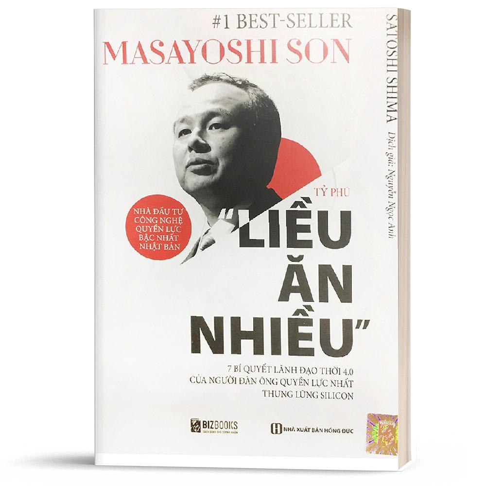 Sách - BIZBOOKS - Masayoshi Son - Tỷ Phú “Liều Ăn Nhiều” - 1 BEST SELLER ( Tặng kèm bookmark thiết kế )