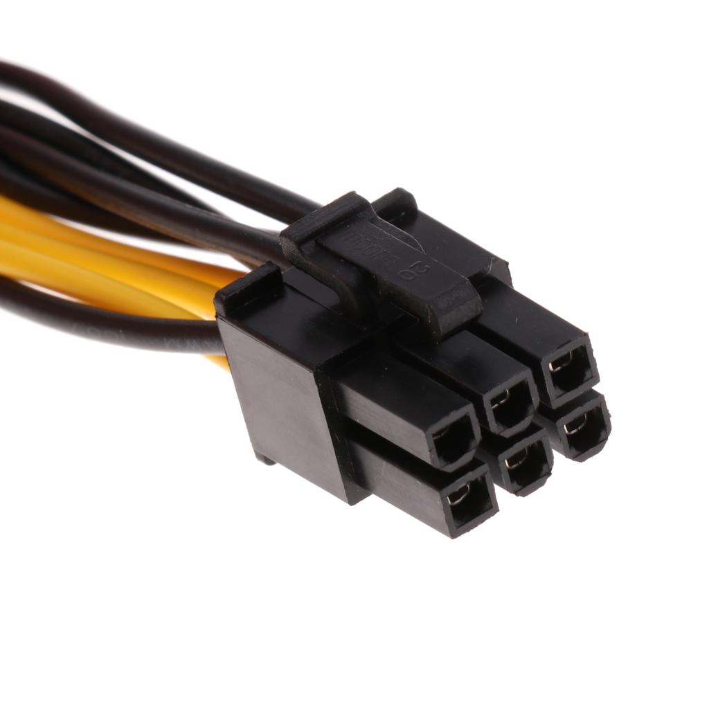 PCI-E 8-Pin Female To Dual 8-Pin Male Video Card Power Cable