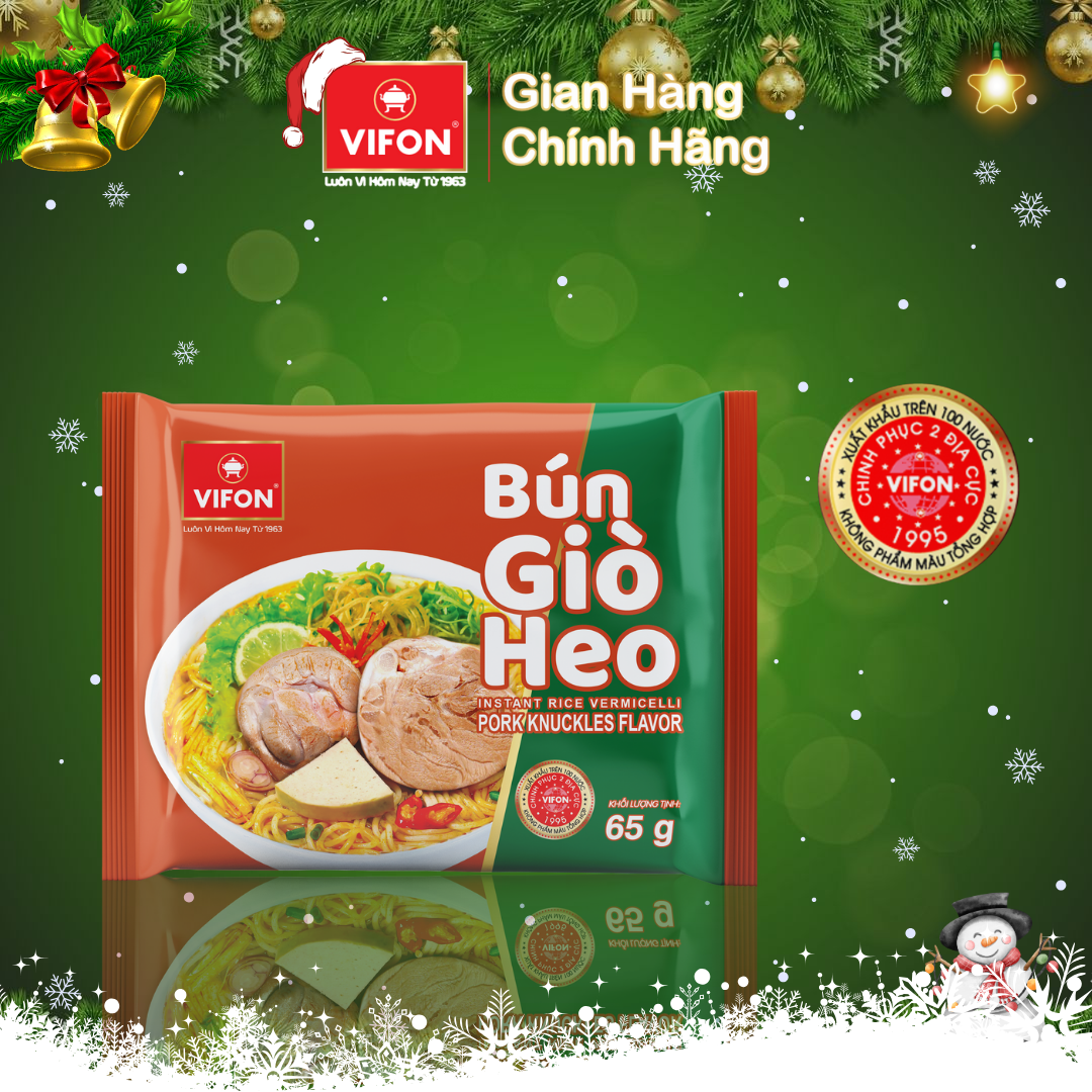 Thùng 30 Bún Giò Heo VIFON