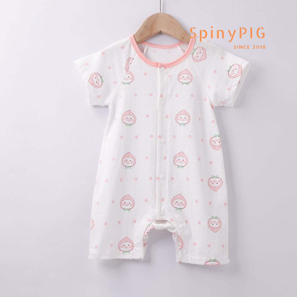 Bộ body cho bé sơ sinh 0-2 tuổi body đùi nhiều màu cotton lỗ mềm mát và thoáng khí cho bé trai bé gái mùa hè