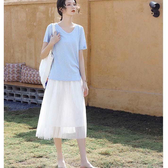 Chân Váy Xòe - Chân Váy Dập Ly Công Chúa Tutu