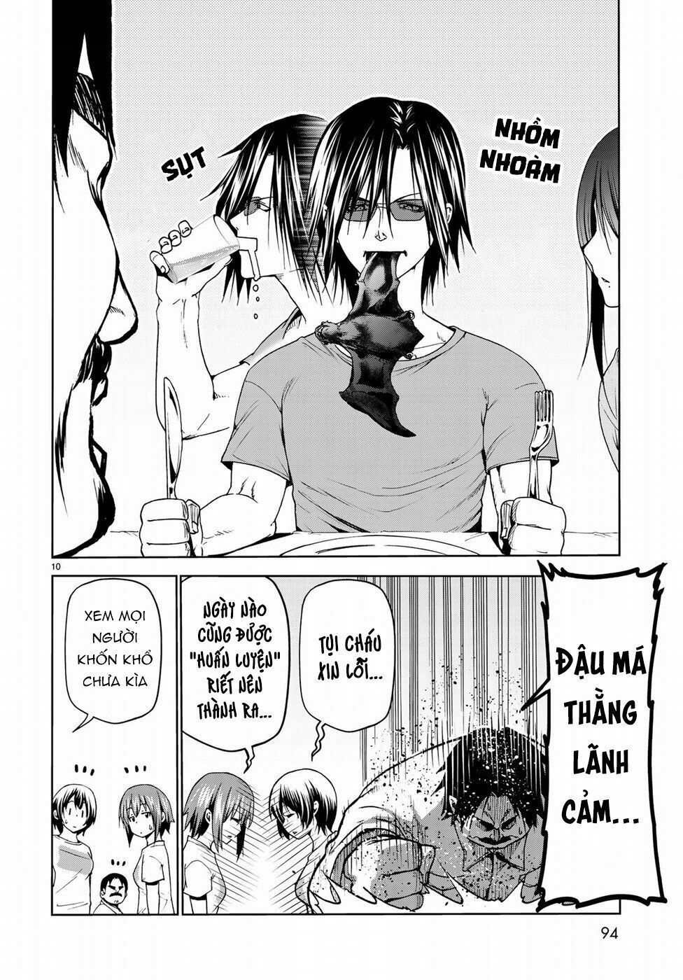 cô gái thích lặn - grand blue chapter 53 10