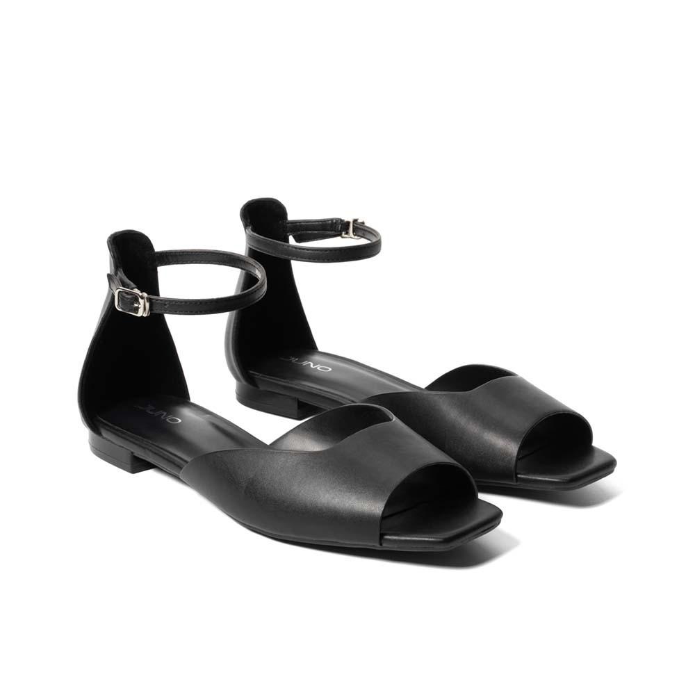 Juno - Giày sandal hở mũi có dây cổ chân SD01094