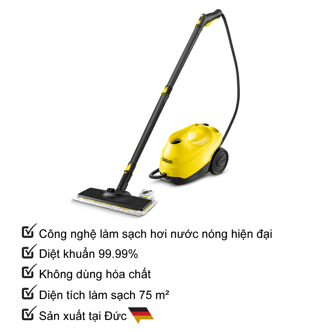 Máy Làm Sạch Bằng Hơi Nước Karcher SC3 Easyfix