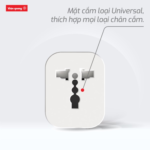 Phích Cắm Thông Minh Điện Quang Apollo ĐQ SP1.1 01 Wifi Trắng - Hàng chính hãng