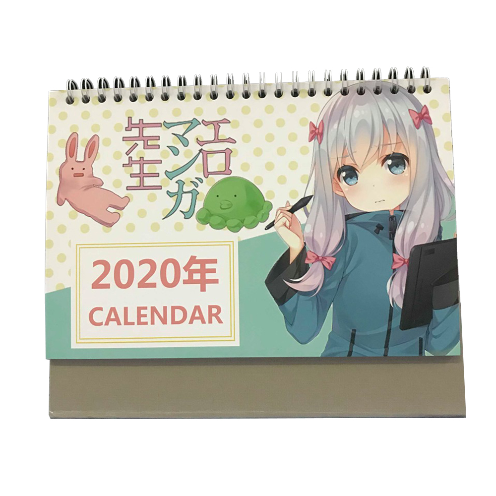 (Lịch 2020) Lịch để bàn hình Anime Eromanga Sensei - Tác giả đào hoa (Hoặc) Em gái sống khép kín của tôi