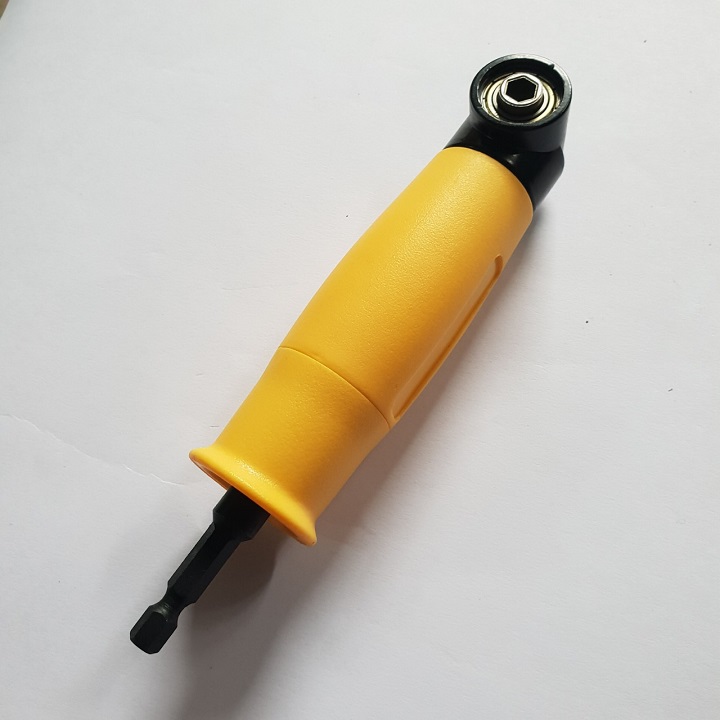 Đầu chuyển hướng dài xoay 360 độ chuôi lục giác 6.35mm cho máy khoan bắt vít