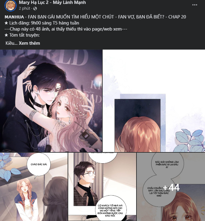 fan bạn gái muốn tìm hiểu một chút - fan vợ, bạn đã biết? chapter 20.1 1
