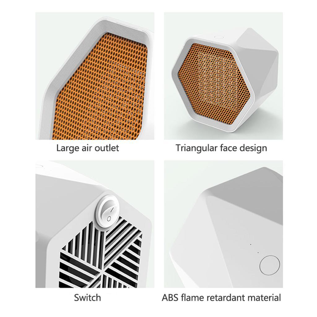 Portable Fast Heater Heated Heating Electric Warmer Hot Winter